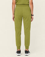 Women's 6-Pocket Jogger Scrub Pant Avocado - Scrubloop