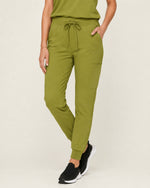 Women's 6-Pocket Jogger Scrub Pant Avocado - Scrubloop