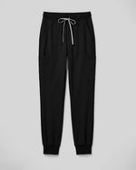 Women's 6-Pocket Jogger Scrub Pant Black - Scrubloop