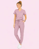 Women's 6-Pocket Jogger Scrub Pant Blossom - Scrubloop
