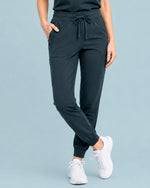 Women's 6-Pocket Jogger Scrub Pant Dark Harbor - Scrubloop