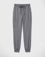 Women's 6-Pocket Jogger Scrub Pant Heather Gray - Scrubloop