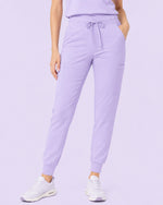Women's 6-Pocket Jogger Scrub Pant Lavender - Scrubloop