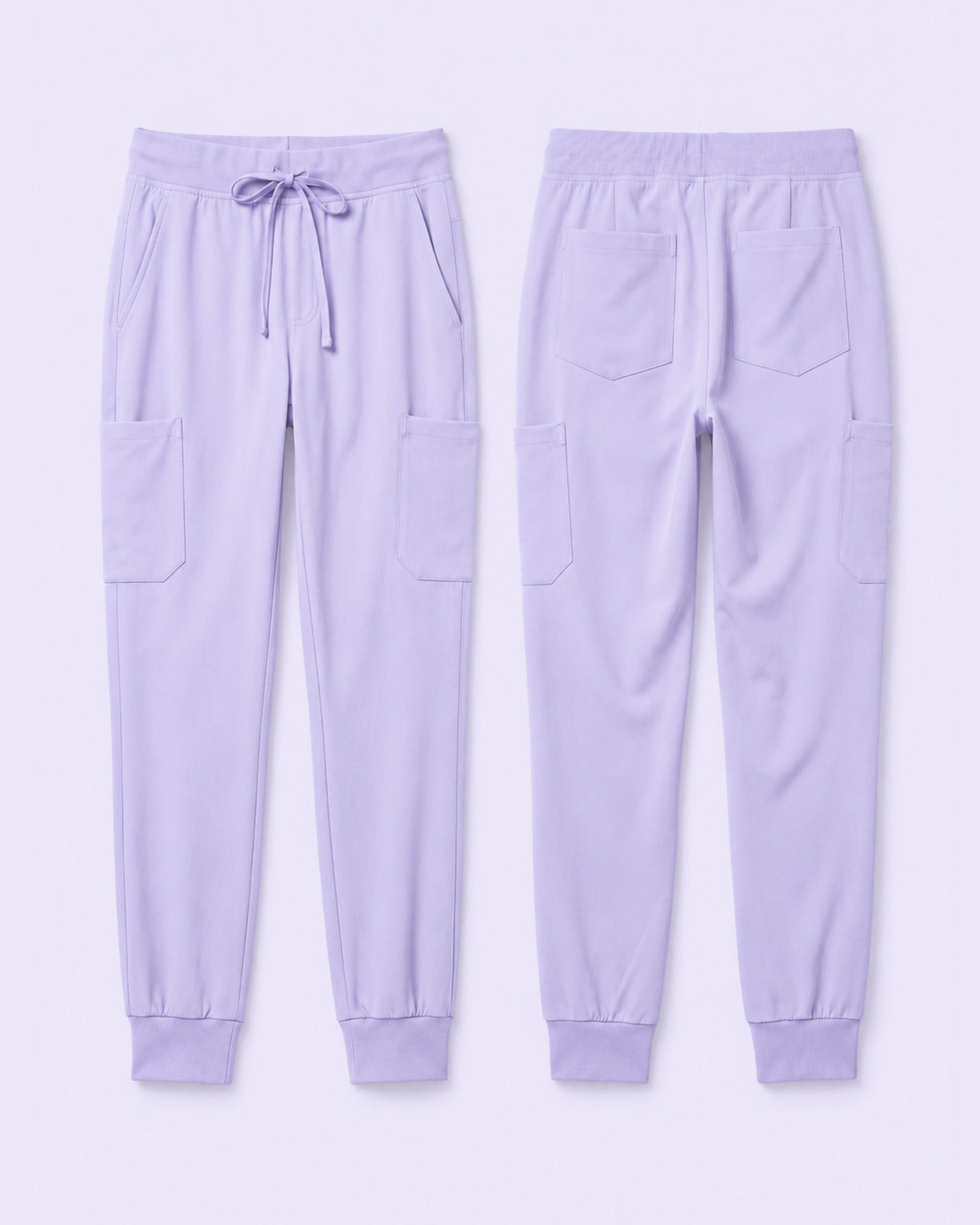 Women's 6-Pocket Jogger Scrub Pant Lavender - Scrubloop