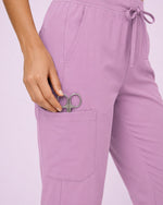 Women's 6-Pocket Jogger Scrub Pant Lilac - Scrubloop