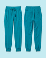 Women's 6-Pocket Jogger Scrub Pant Marina - Scrubloop
