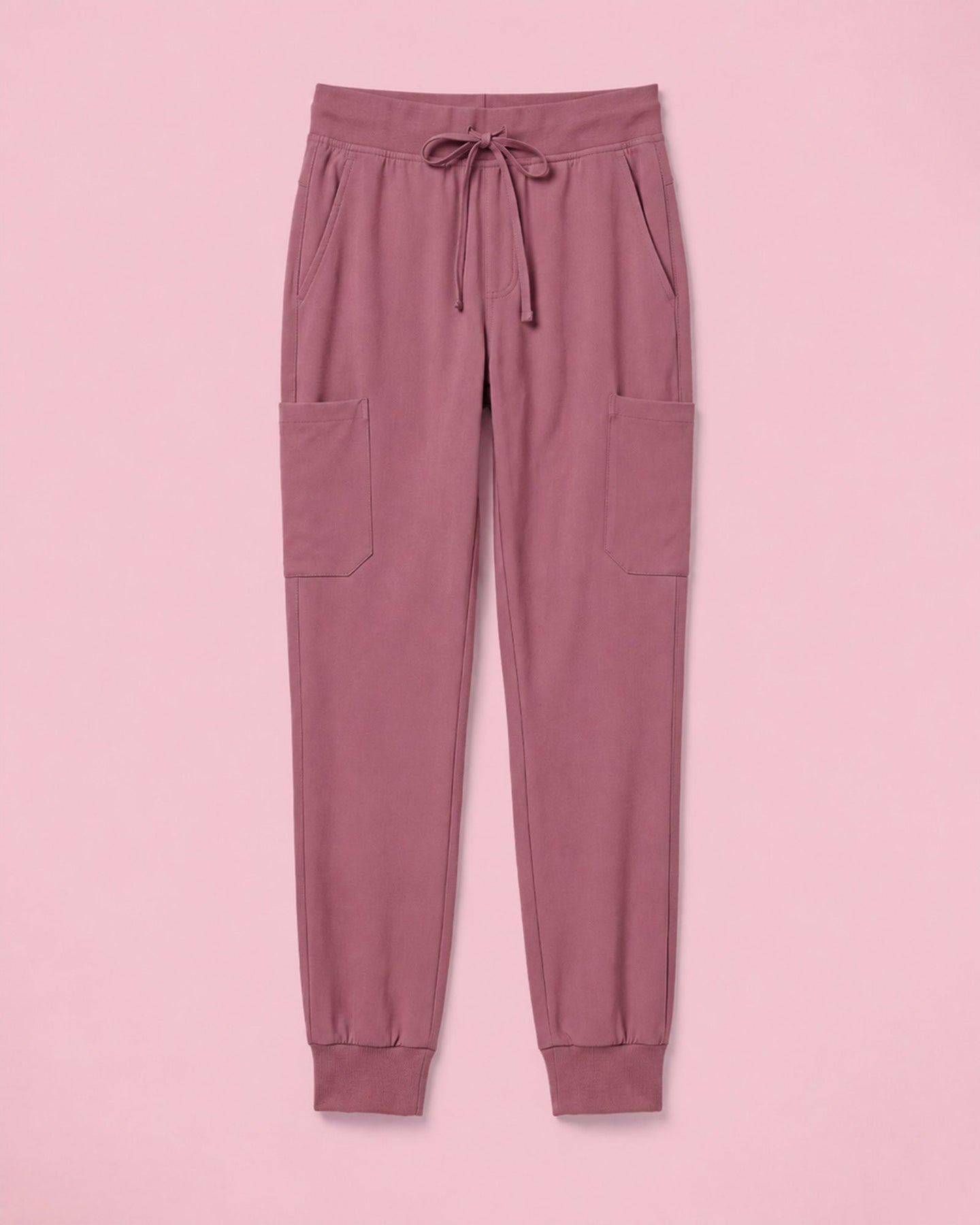 Women's 6-Pocket Jogger Scrub Pant Mauve - Scrubloop