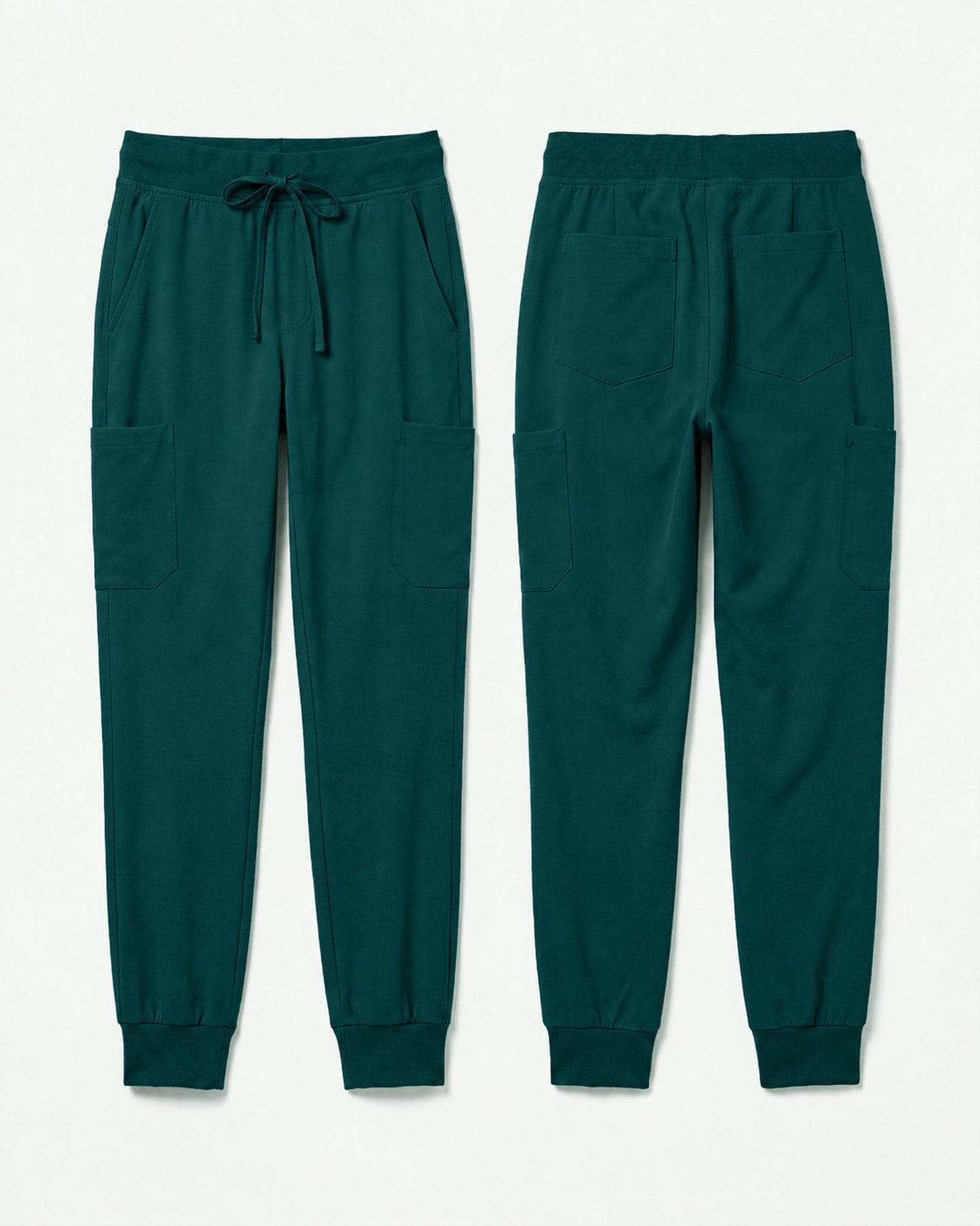 Women's 6-Pocket Jogger Scrub Pant Midnight Green - Scrubloop