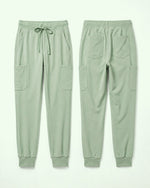 Women's 6-Pocket Jogger Scrub Pant Mint - Scrubloop