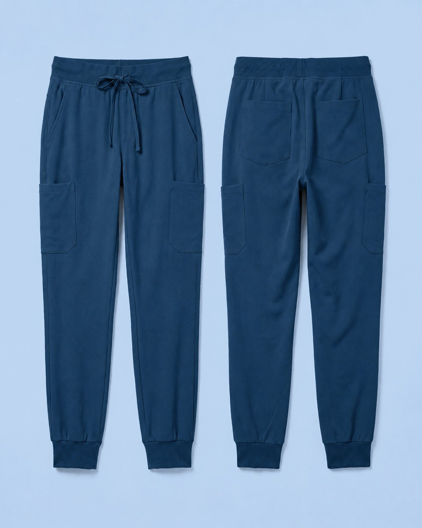 Women's 6-Pocket Jogger Scrub Pant Ocean - Scrubloop
