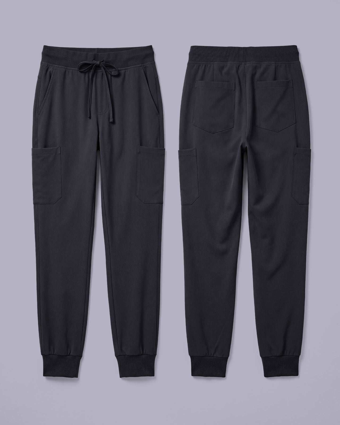 Women's 6-Pocket Jogger Scrub Pant Pewter - Scrubloop