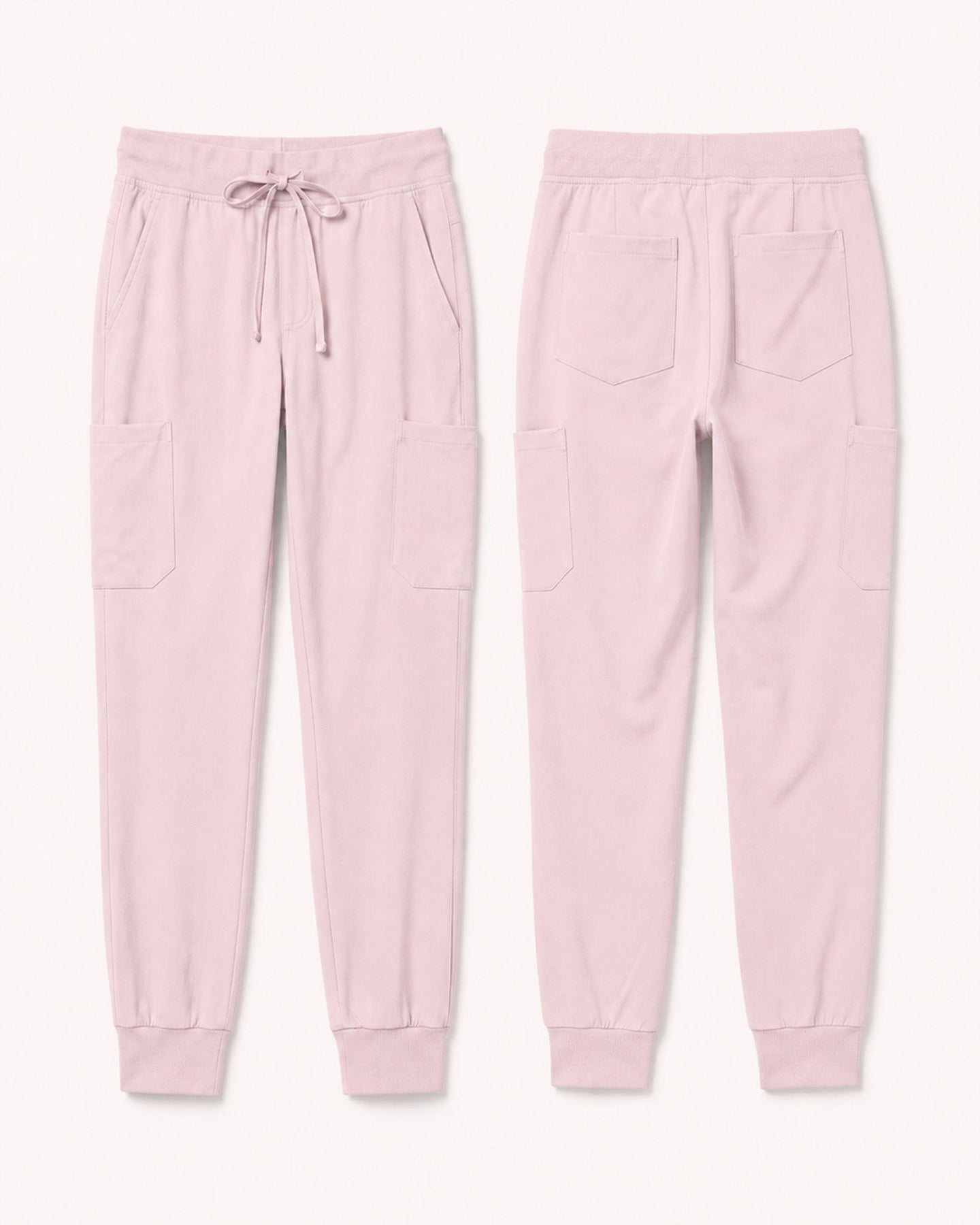 Women's 6-Pocket Jogger Scrub Pant Rose Quartz - Scrubloop