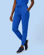 Women's 6-Pocket Jogger Scrub Pant Royal Blue - Scrubloop