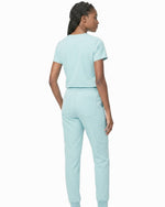 Women's 6-Pocket Jogger Scrub Pant Sky Blue - Scrubloop