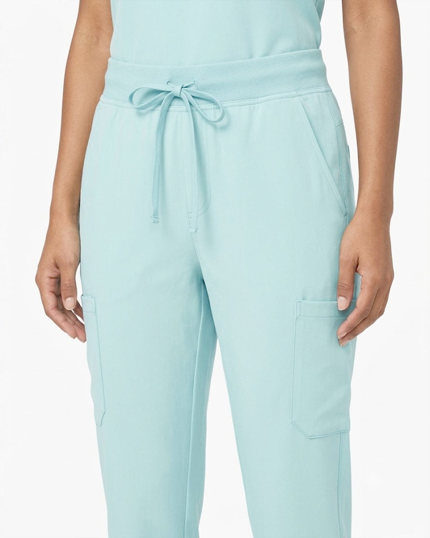 Women's 6-Pocket Jogger Scrub Pant Sky Blue - Scrubloop
