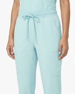 Women's 6-Pocket Jogger Scrub Pant Sky Blue - Scrubloop