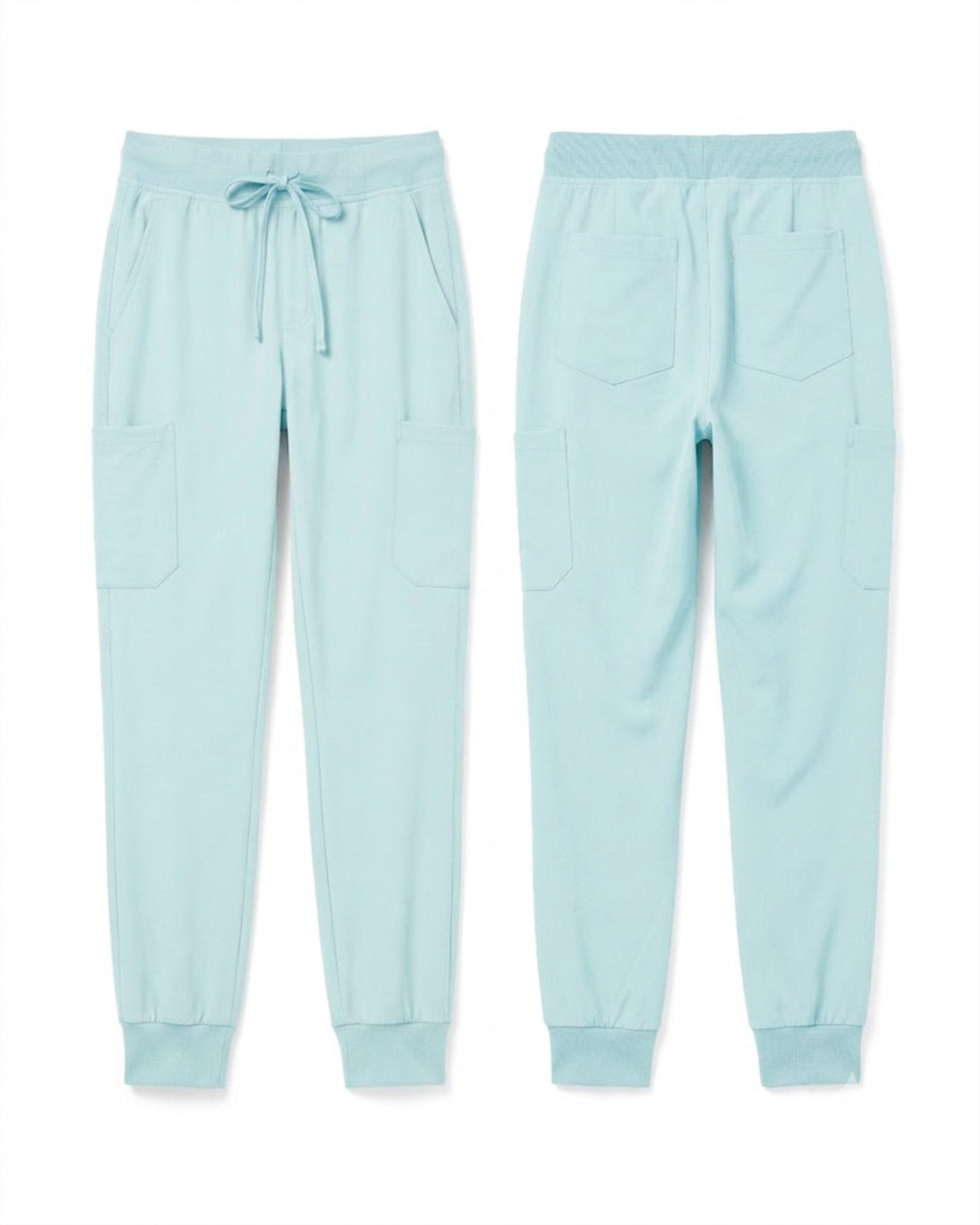 Women's 6-Pocket Jogger Scrub Pant Sky Blue - Scrubloop