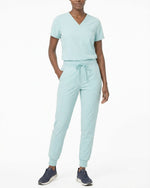 Women's 6-Pocket Jogger Scrub Pant Sky Blue - Scrubloop