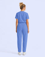 Women's Barrel Jumpsuit Ceil Blue - Scrubloop