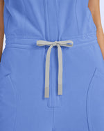 Women's Barrel Jumpsuit Ceil Blue - Scrubloop