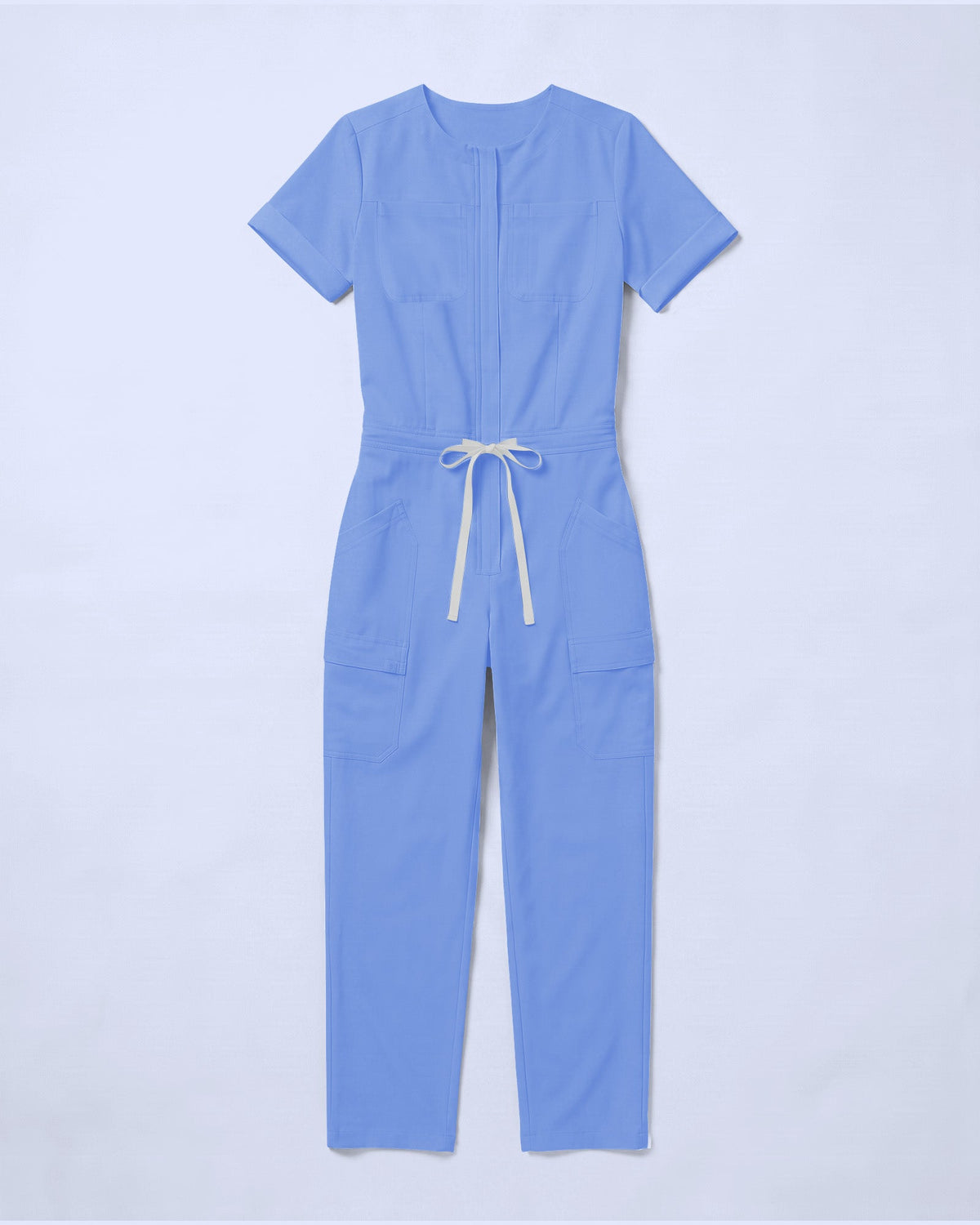 Women's Barrel Jumpsuit Ceil Blue - Scrubloop