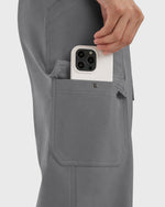 Women's Barrel Jumpsuit Heather Gray - Scrubloop