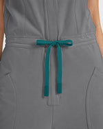 Women's Barrel Jumpsuit Heather Gray - Scrubloop