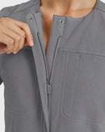 Women's Barrel Jumpsuit Heather Gray - Scrubloop