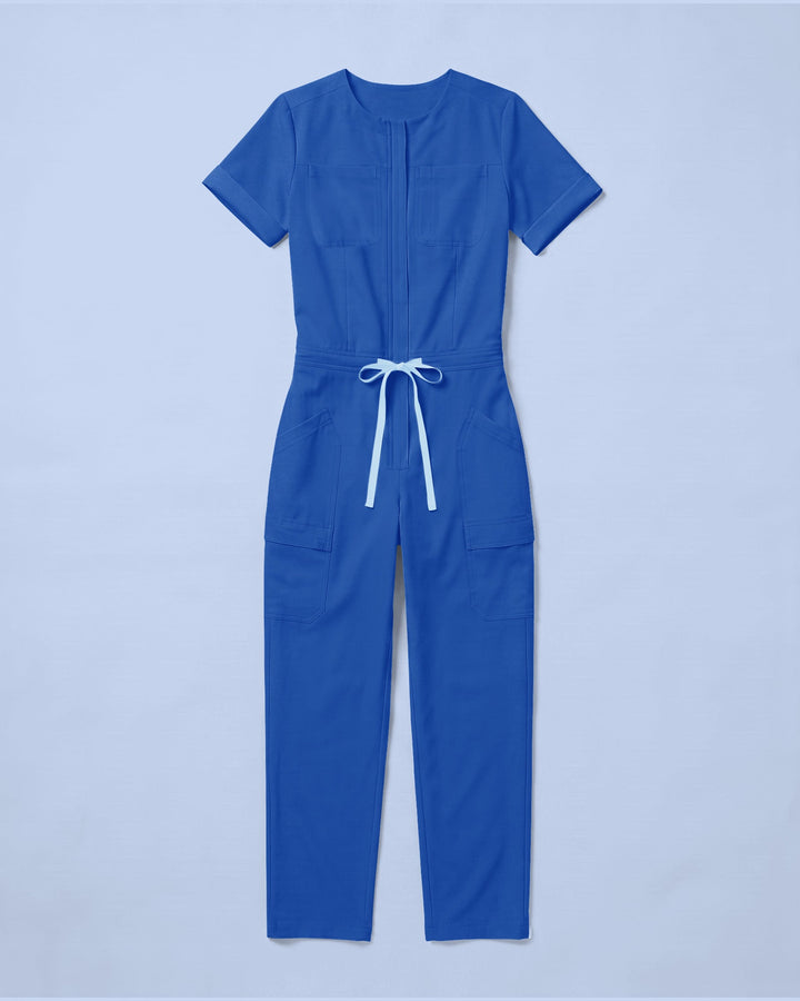 Women's Barrel Jumpsuit Royal Blue