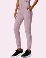 Women's Camp Collar Jumpsuit Blossom - Scrubloop