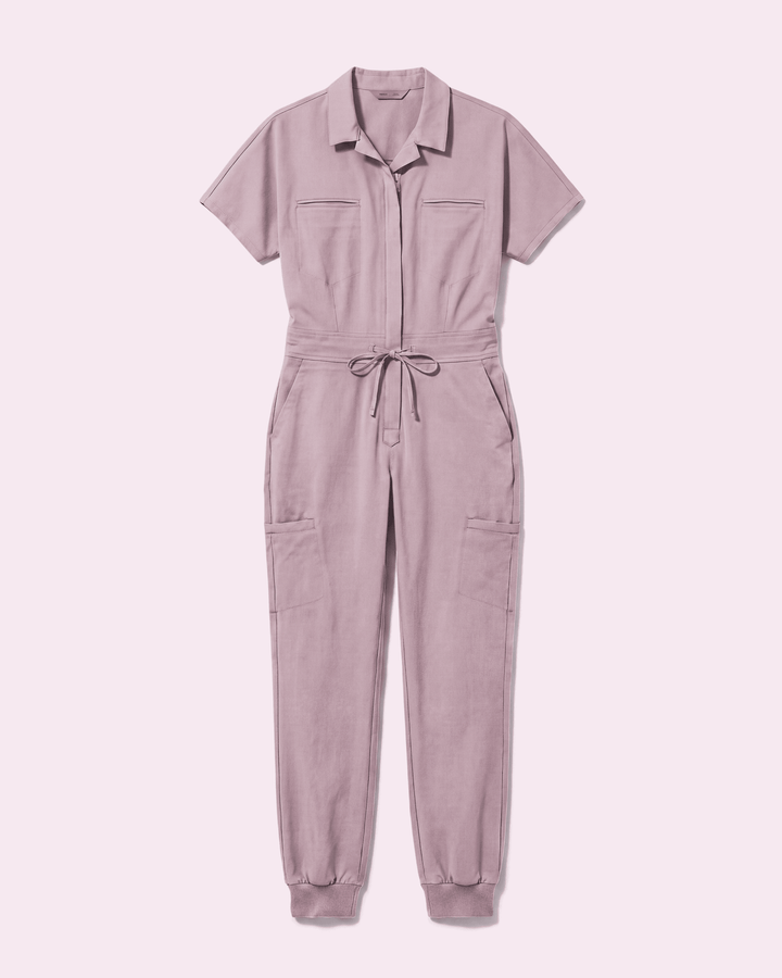 Women's Camp Collar Jumpsuit Blossom