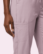 Women's Camp Collar Jumpsuit Blossom - Scrubloop