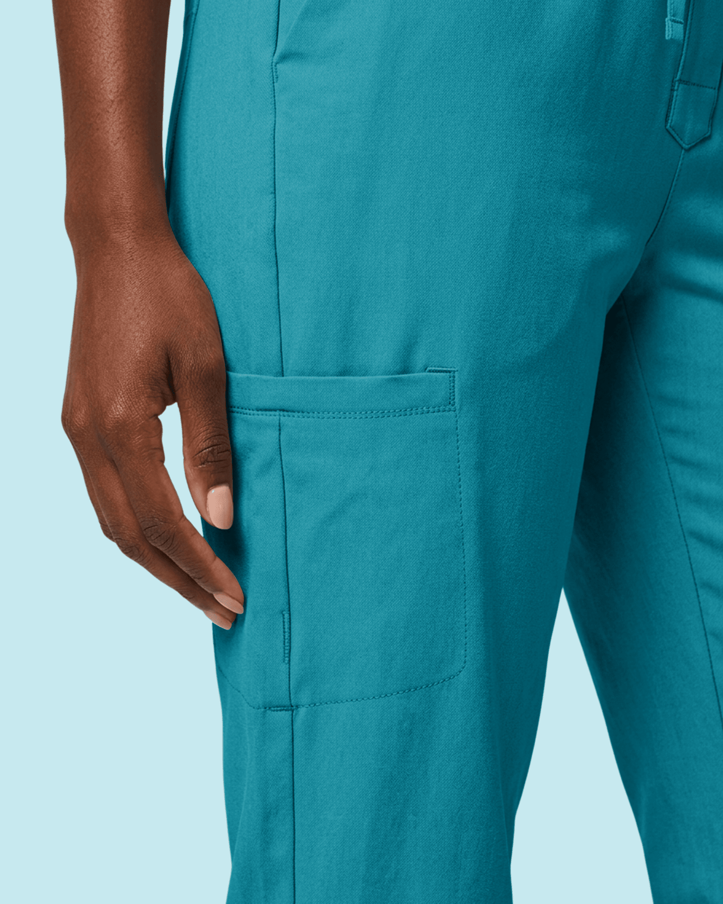 Women's Camp Collar Jumpsuit Marina - Scrubloop
