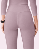 Women's High-Rise Flare Scrub Legging Blossom - Scrubloop