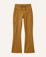 Women's High-Rise Flare Scrub Legging Cider - Scrubloop
