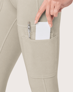 Women's High-Rise Scrub Legging Birch - Scrubloop