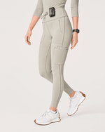 Women's High-Rise Scrub Legging Birch - Scrubloop