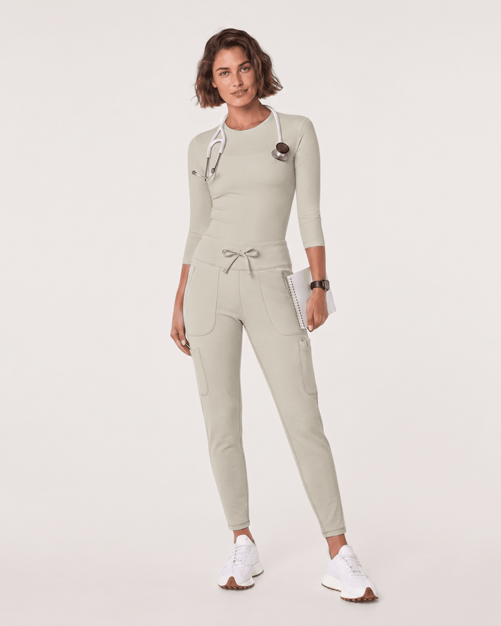 High-Rise Scrub Legging Birch