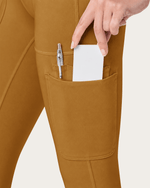 Women's High-Rise Scrub Legging Cider - Scrubloop