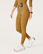 Women's High-Rise Scrub Legging Cider - Scrubloop