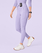 Women's High-Rise Scrub Legging Lavender - Scrubloop