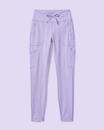 Women's High-Rise Scrub Legging Lavender - Scrubloop