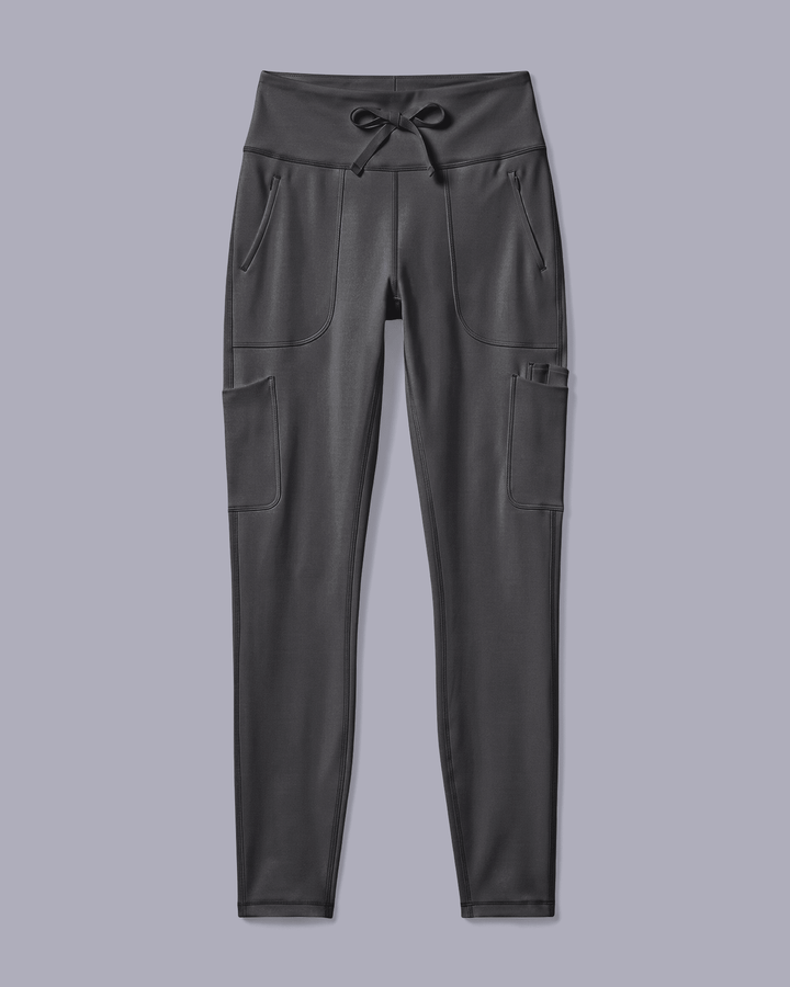 Women's High-Rise Scrub Legging Pewter