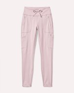 Women's High-Rise Scrub Legging Rose Quartz - Scrubloop
