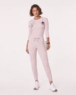 Women's High-Rise Scrub Legging Rose Quartz - Scrubloop
