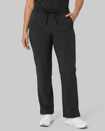 Women's High Waisted Cargo Pant Black - Scrubloop