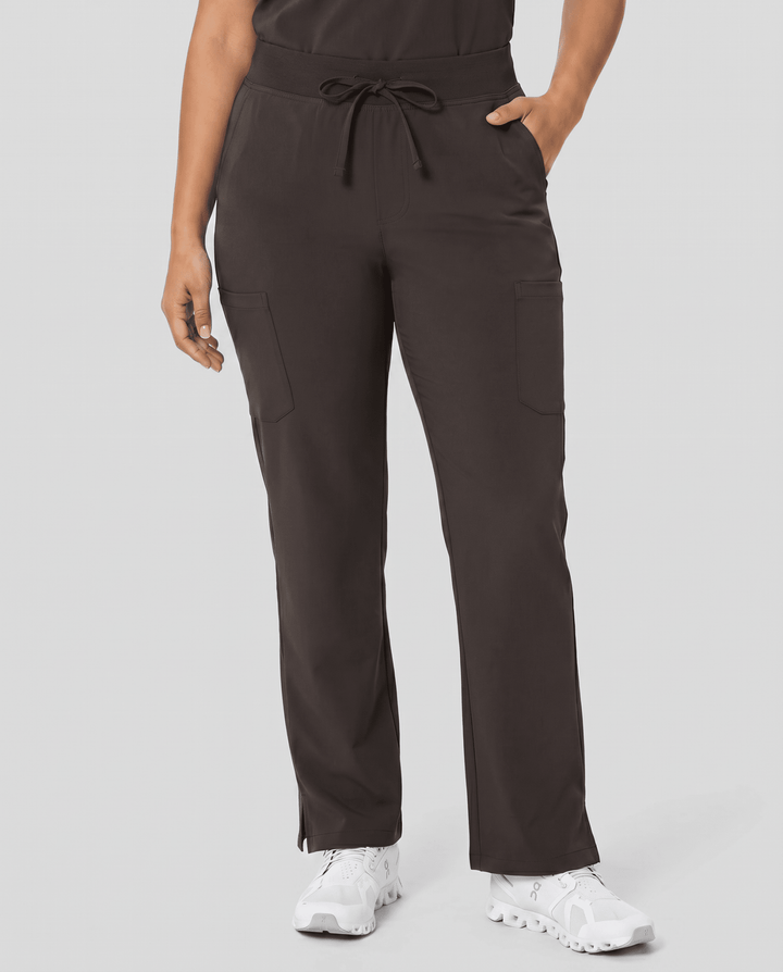 Women's High Waisted Cargo Pant Charcoal