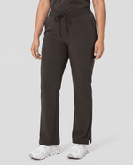 Women's High Waisted Cargo Pant Charcoal - Scrubloop