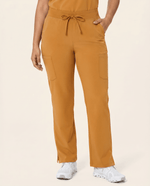 Women's High Waisted Cargo Pant Cider - Scrubloop