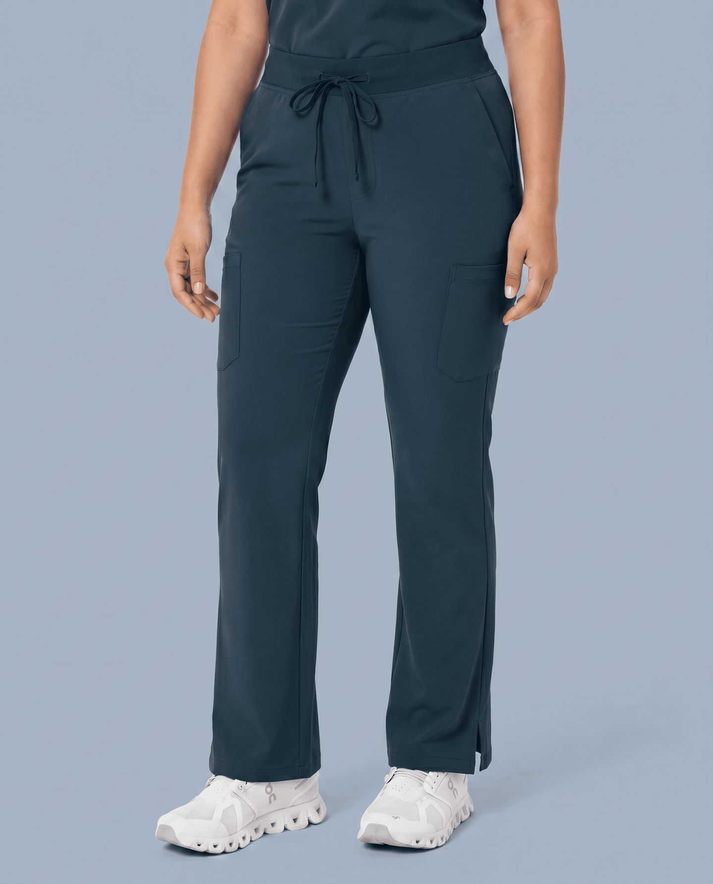 Women's High Waisted Cargo Pant Dark Harbor - Scrubloop